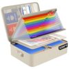 ENGPOW Fireproof File Organizer Bag with 13 Pockets Accordion File Folder