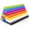 Enpoint Colored Hot Glue Sticks Full Size, Large Glue Sticks Bulk 36PCS, 0.43x4 for Paper/Plastic/Wood/Glass/Fabric/Metal, Car Repair Remover Crafting Tool Set