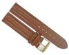 Entrepreneurish for Watch Band L.Brown Leather Grain,Padded Stitched 20mm