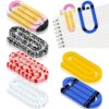 Epakh 12 Pcs Back to School Jumbo Teacher Acrylic Paper Clips