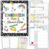 Epakh Teacher Planner and Record Book Combination 8.7 x 11.2 Inch Teacher Grade Book Lesson Planners 2026-2027 Spiral Academic Classroom Attendance Essentials Organizers Home Office School Supplies