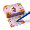 EPROVANTUR Halloween Scratch Off Cards Double Sided Prize Tickets(