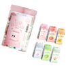 Eraser Collection 30 Piece Assorted Shapes with Clear Storage Tub Kids Prize for Notes, Homework, Classroom Desk Organization Homework Erasers Study Desk Supplies Correction Blocks Classroom Writing