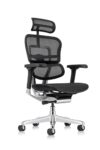 Ergohuman ME7ERG GEN2 High Back Mesh Office Chair with Tilt Tension Control, Tilt Lock, Synchro Tilt, Seat Height, Seat Depth, and Arm Height Adjustments, Gold Violet Metallic Frame