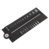 ERINGOGO Multifunctional Aluminum Alloy Drawing Ruler with Userfriendly Scale and Precision Measurement for Technical Projects and Classroom Lessons, Portable Engineering Tool for Artists