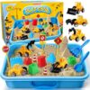 ESSENSON Sensory Bin Construction Kit, Sensory Sand, Play Sand