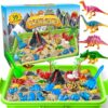 ESSENSON Sensory Bin Dinosaurs Kit, Sensory Sand, Play Sand