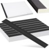 Estune 1000 Pcs Blueprint Binding Strips Blank Binding Strips for Blueprint Construction Paper Poster Plans Drawings Arts (3" X 30",Black)