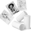 ETIKEZ Genuine Self-Adhesive PM290C Sticker Printer, 3 Rolls, White