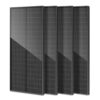 EtnalSolar 18BB 100 Watt Solar Panels 12V 4 Pack,4PCS Solar Panels 100 Watt