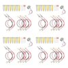 EUDAX Fruit Battery Science Experiment Kit for DIY School Home Teaching Equipment, Orange Lemon Potato Electronic Clock Science Project Kit Physics Educational for Students Teachers (4 Set)