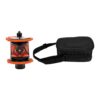 Eujgoov MPR122R 360 Degree Reflector Prism Compatible With Robotic Total Station Surveying Target 5s Angular Accuracy 23.1mm Offset Constant 5/8 to 11 Thread With Protective