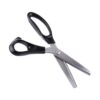 Eujgoov Zigzag Cutting Pinking Shears Round Edge Stainless Steel Ideal for Fabric 3 5 7mm for Tailoring (3mm)