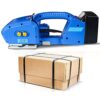 EUQKKWLOY Electric Strapping Kit,Electric Solder Strapping Tool Charged Chargeable Electric Soldering Tool Portable Automatic Strapping Machine for 9-16Mm Pet/Pp Strapping Belt Ban