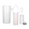 EUQKKWLOY Overflow Cup Measuring Tube & Beaker, Archimedes Principle Experiment Kit, Buoyancy Demonstration Physics Lab Equipment, Science Teaching Tool for Middle School Education