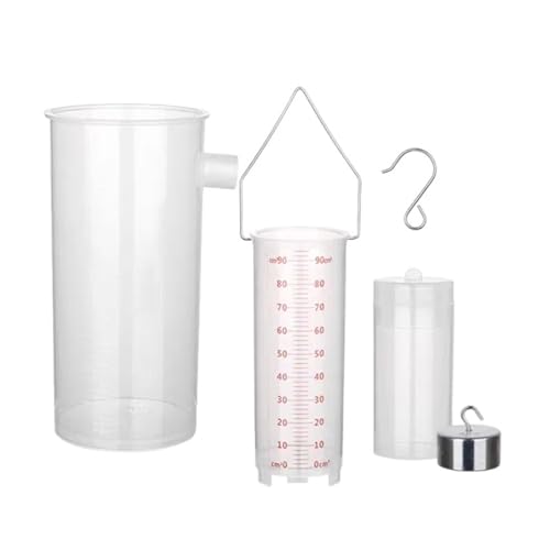 EUQKKWLOY Overflow Cup Measuring Tube & Beaker, Archimedes Principle Experiment Kit, Buoyancy Demonstration Physics Lab Equipment, Science Teaching Tool for Middle School Education