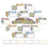 Eureka 847853 S'Cool Era Celebratory Mini Bulletin Board Set for Teachers and Classrooms, Multicolor, 31 Pieces