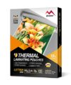 Everest Thermal Laminating Sheets, 220 Pack, 8.9 x 11.4 Inches, 3 Mil Thick(80 Mic),Letter Size Lamination Pouches for Use with Laminator, Clear