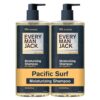 Every Man Jack Men's Shampoo - Pacific Surf - Made w/Plant Powered Moisturizing Ingredients like Argan and Aloe - 16 fl oz (2 Pack)