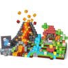 EWED 200PCS Magnetic Blocks, Magnetic Building Blocks Cubes Tiles for Kid
