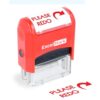 ExcelMark Self-Inking Rubber Teacher Grading Stamp - Please REDO