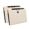 Expanding File Folder A4 13 Pockets Accordion Document Organizer 2 Pack Multicolor(Wit)