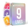 Exploding Kittens 9 Lives Tin, 2-6 Players, Age 7+ Card Game