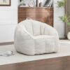 Extra Large Bean Bag Sofa Chair, Comfortable Leisure Seat with Armrests