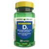 Extra Strength Vitamin D3 5000 IU 125 mcg – 250 Softgels, High Potency D3 Vitamin Supplement, Daily Vitamin D for Bone Strength, Immune Support (Pack of 1)