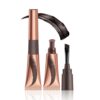 Eyebrow Peel Off with Brush for Natural Eyebrow Makeup (Gray Brown)