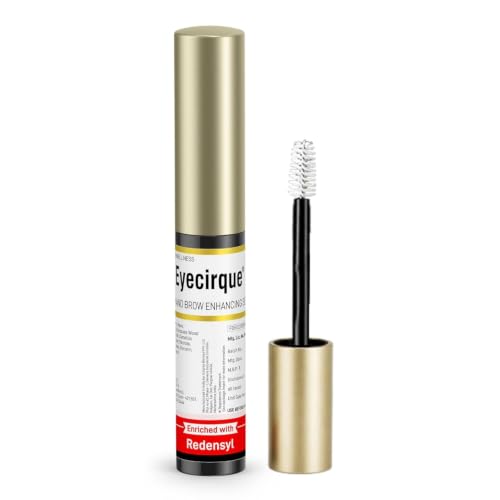 Eyecirque Redensyl Serum for Eyelash & Eyebrow Growth | Brow & Lash Growth Serum for Fuller, Thicker Eyebrow | Strengthens, Nourishes & Reduces Breakage | Gentle Daily Use with Precision Applicator