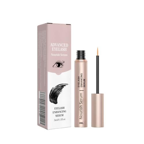 Eyelash Enhancing Serum with Powerful Peptides & Plant Botanicals for Thinning Lashes 3ML Makeup Cosmetic - Revitalizing Formula for Fuller, Longer Looking Lashes and Brows Daily Care