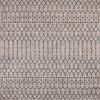 Eyely Moroccan Woven Square Rug 3X3 Natural/Black, Indoor Outdoor Rug