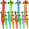 EYxsaxenk Tent Bubbles Stick Party Favor - 24Pcs Outdoor Adventure Mini Bubble Wand Bulk Multicolor Bubbles Maker Summer Beach Camp Toy for Kid Birthday Gift Student Reward Holiday Camping Party Favor