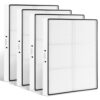 F321 Air Filter 16 x 19 x 2 Replacement Filter Compatible with Dri-Eaz DefendAir HEPA 500 Air Scrubber (Model F284) and 500cfm Air Clean Air Purifier -4 Pack