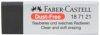 Faber-Castell Dust-Free 187121 Plastic Eraser, Black