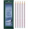 Faber-Castell Graphite Pencil Grip Flow Edition, B, Pack of 5, Blushing Sky