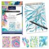 Faber-Castell Reverse Coloring & Doodling Book: Brights | Great Back to School Supplies | Relaxing Adult Coloring Book for Anxiety | Reverse Coloring Book for Adults Relaxation