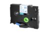 Fabric Iron-On Tape 12mm Compatible with Brother PT-D450 PT-110 Label Maker for TZe-FA231 TZe-FA3 TZ-FA3R(Blue on White)