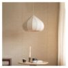 Fabric Pendant Light Nordic Foyer Bedroom Restaurant Cloth Chandelier Indoor Home Decor Hanging Lamp Fixtures