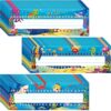 Faccito 40 Pcs Sea Animal Style Classroom Name Plate, Traditional Manuscript Flat Left or Right Alphabet Name Tags Decoration with Adhesive Dots for School Classroom Student Desks Supply