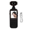 Fafeicy 4K Handheld Camera WiFi 270 Rotating Lens, FHD Mini Portable Pocket Camcorder, 2.0 Inch Screen 1080P Video Recorder with Fill Light for Outdoor Sports Home Observation