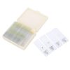 Fafeicy Biological Microscope Insects Slides Set of 25 with Glass Specimens