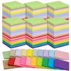 Fainne 120 Pack Sticky Notes Bulk 3 x 3 inch Self Stick Note Pads Multicolor Paper Memo for Office School Supplies Student Teacher Classroom Back to School Essentials, 50 Sheet/Pad (Mix Color)