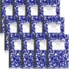 Fainne 12 Pack A5 Composition Notebooks Bulk College Ruled Composition Notebook College Ruled Notebooks Marble Covers Notebook for Student Classroom Office Supplies 8.2 x 5.5(Blue)