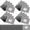 Fainne 20 Pieces Composition Notebooks 80 Pages Half Size Wide Ruled 4-7/8 x 7-1/2" Composition Books 11/32" Spacing Assorted Primary Covers Bulk(Black,Snowflake)