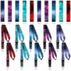 Fainne 20 Pieces Space Galaxy Lanyard Bulk Starry Sky Lanyard for Keys ID Badges Holder Teachers Students Hanging Fun Cool Neck Wrist Keychain Name Tag