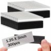 Fainne Magnetic Shelf Label Holders for Metal Racks and Shelves, Clear Magnetic Shelf Label Strips Gondola Price Tag Installed in Supermarkets, Shops, Convenience Stores (300 Pcs, 1.25 x 3 Inches)