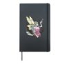 Fairycore Butterfly Skeleton Fantasy Goth Fairy Lover Hardcover Journal, Black