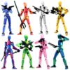 Falandi Dummy 13 Action Figure Set, 3D Printed Titan 13 Fidget Toys, 2026 Assembly Completed Multi-Jointed T Lucky Nova 13 Anime Figure for Boys, Figura de acción 13 (8 Colors)